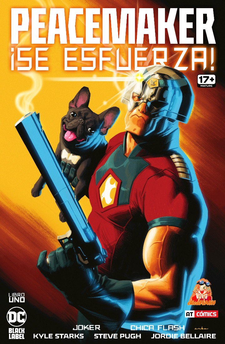 Portada ampliada de PEACEMAKER ¡SE ESFUERZA!