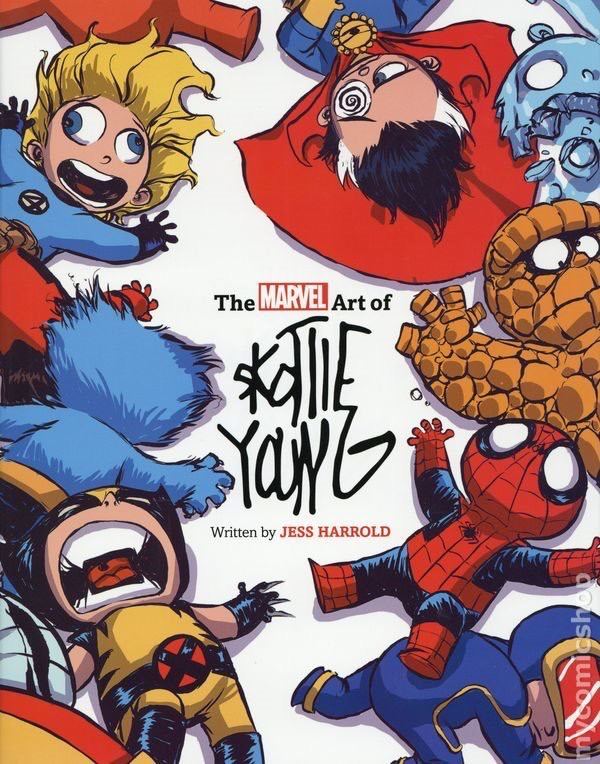 Portada ampliada de The Marvel Art of Skottie Young