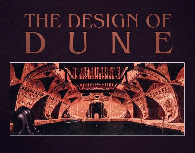 Portada ampliada de THE DESIGN OF DUNE
