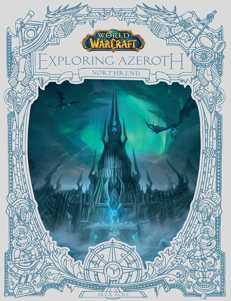 Portada ampliada de Exploring Azeroth: Northrend