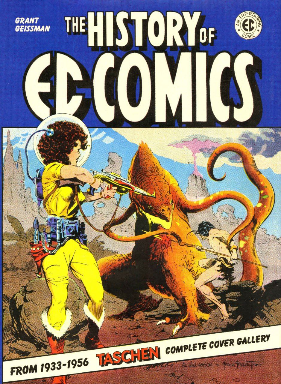 Portada ampliada de The History of EC Comics