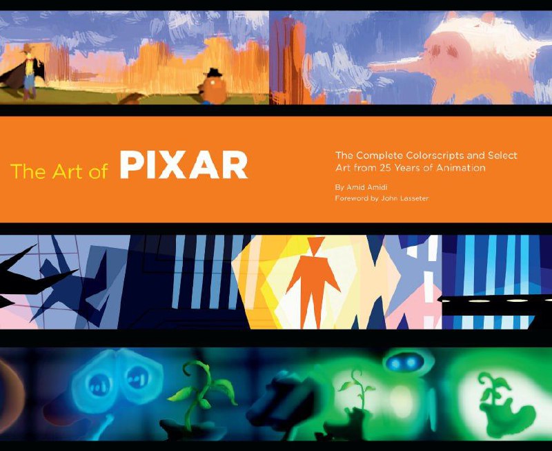 Portada ampliada de The Art of PIXAR