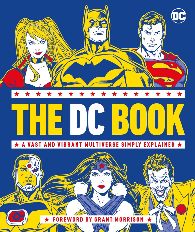 Portada ampliada de THE DC BOOK
