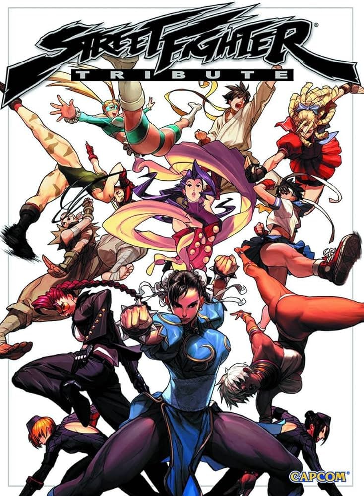 Portada ampliada de Street Fighter Tribute
