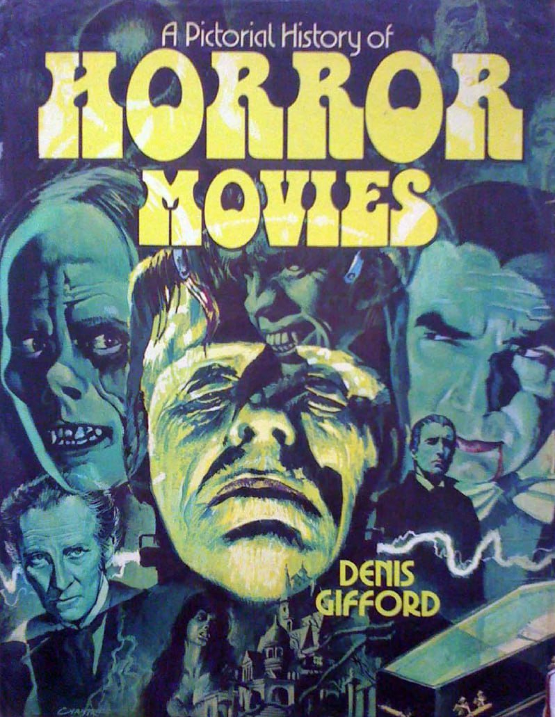 Portada ampliada de A Pictorial History of HORROR MOVIES