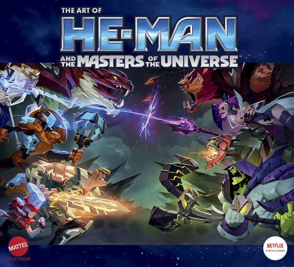 Portada ampliada de THE ART OF HE-MAN AND THE MASTERS OF THE UNIVERSE