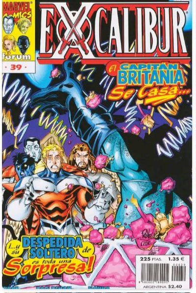 Portada ampliada de EX CALIBUR