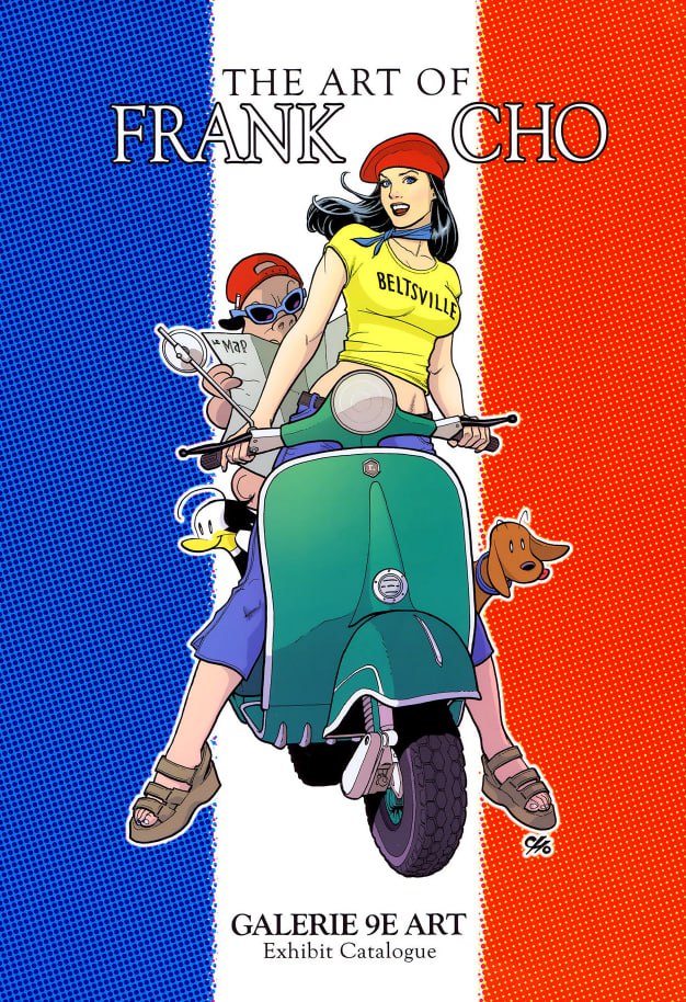 Portada ampliada de THE ART OF FRANK CHO