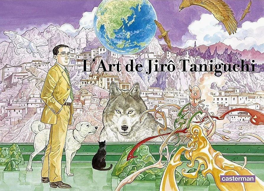 Portada ampliada de L'Art de Jirô Taniguchi