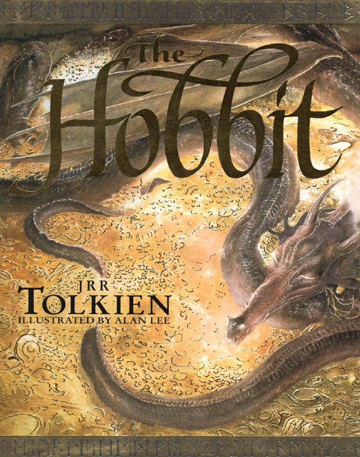 Portada ampliada de The Hobbit