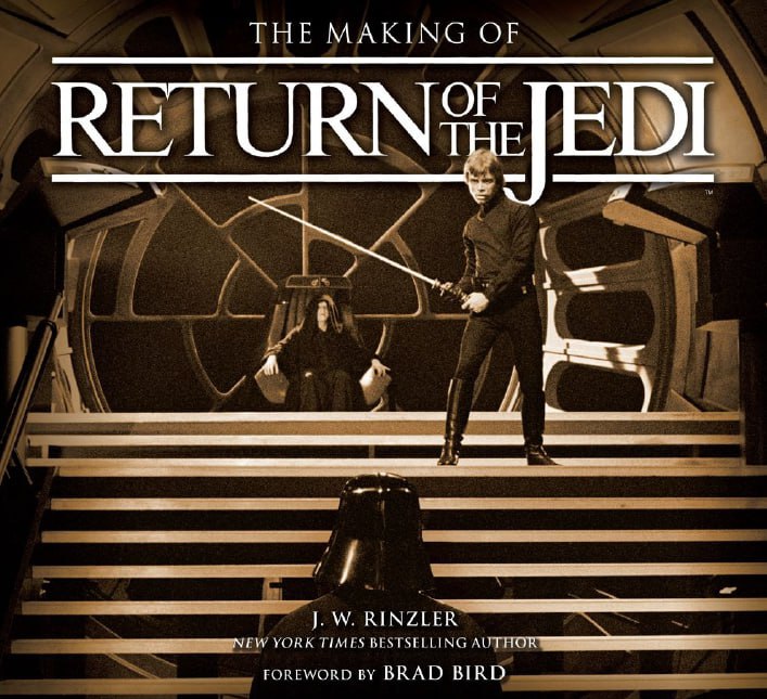 Portada ampliada de THE MAKING OF RETURN OF THE JEDI