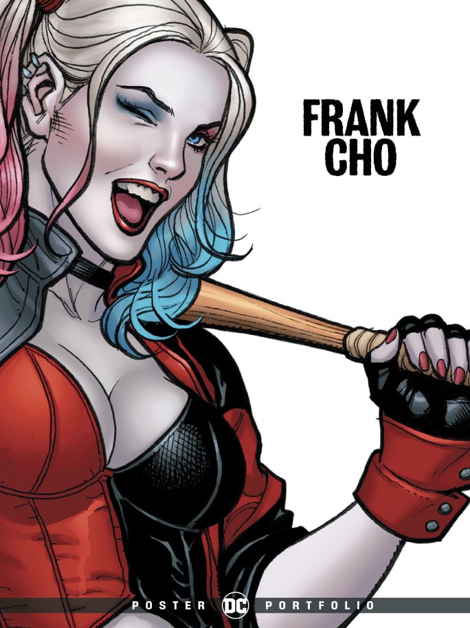 Portada ampliada de Frank Cho - DC Poster Portfolio