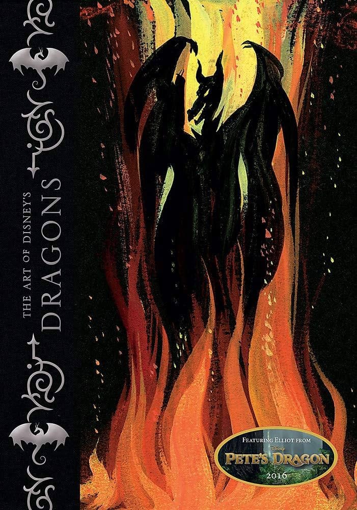 Portada ampliada de THE ART OF DISNEY'S DRAGONS