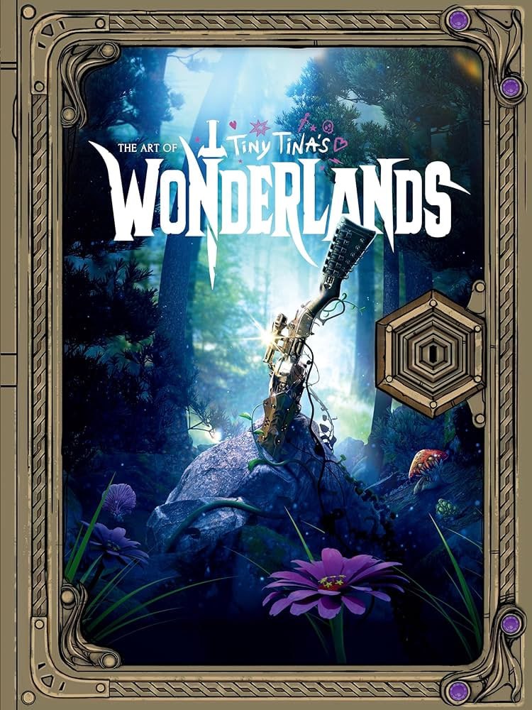 Portada ampliada de The Art of Tiny Tina's Wonderlands