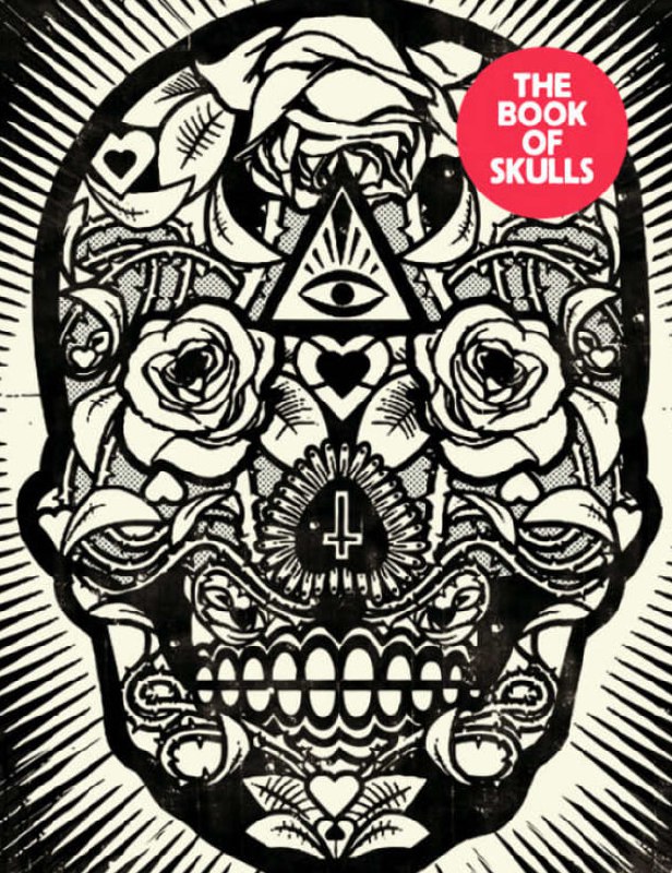 Portada ampliada de THE BOOK OF SKULLS
