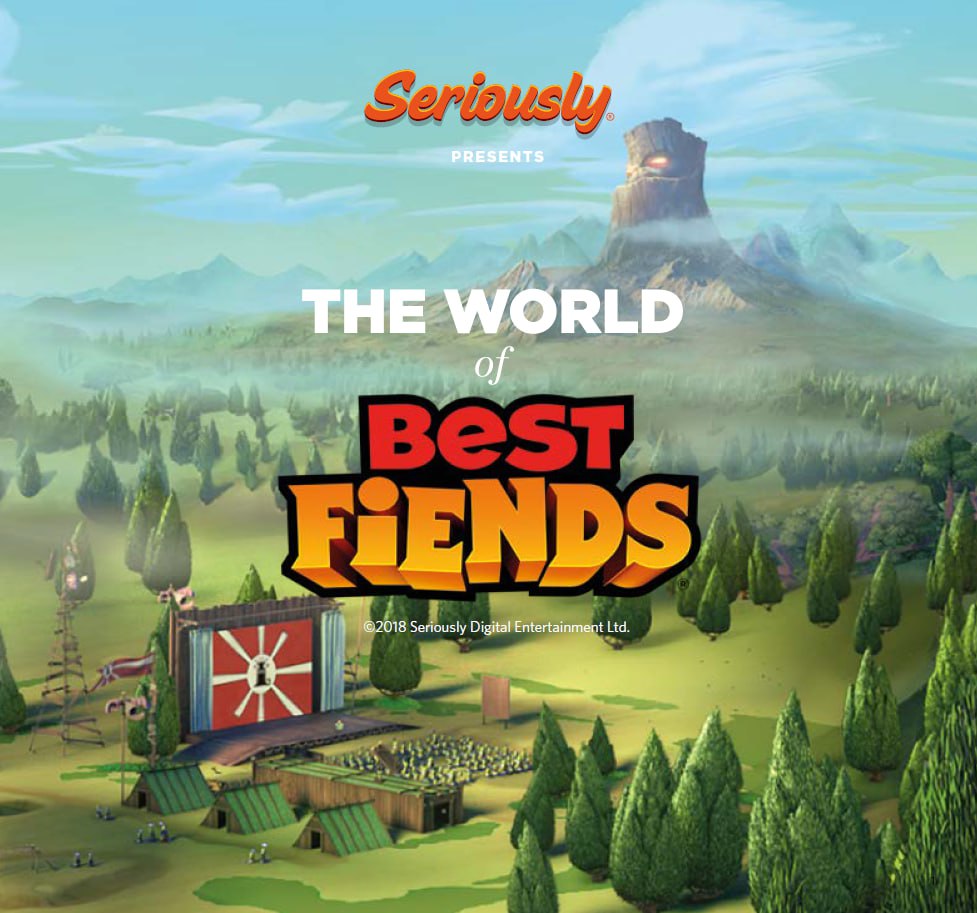 Portada ampliada de THE WORLD of BEST FIENDS