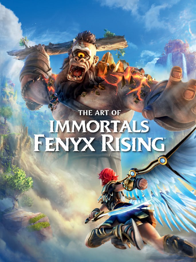 Portada ampliada de THE ART OF IMMORTALS FENYX RISING