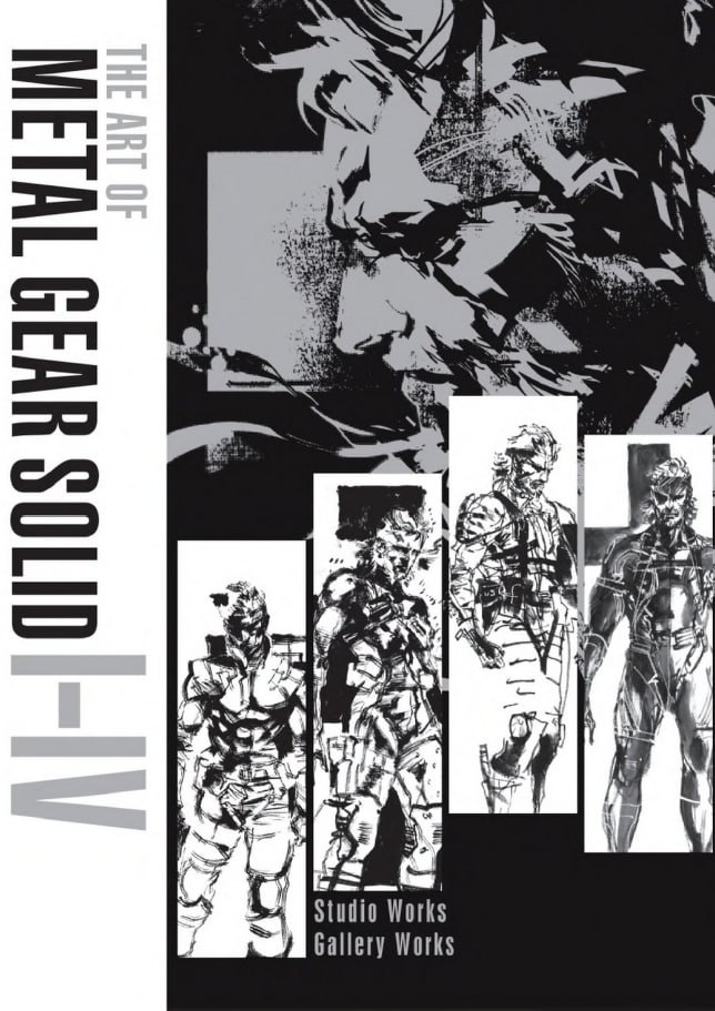Portada ampliada de THE ART OF METAL GEAR SOLID I-IV
