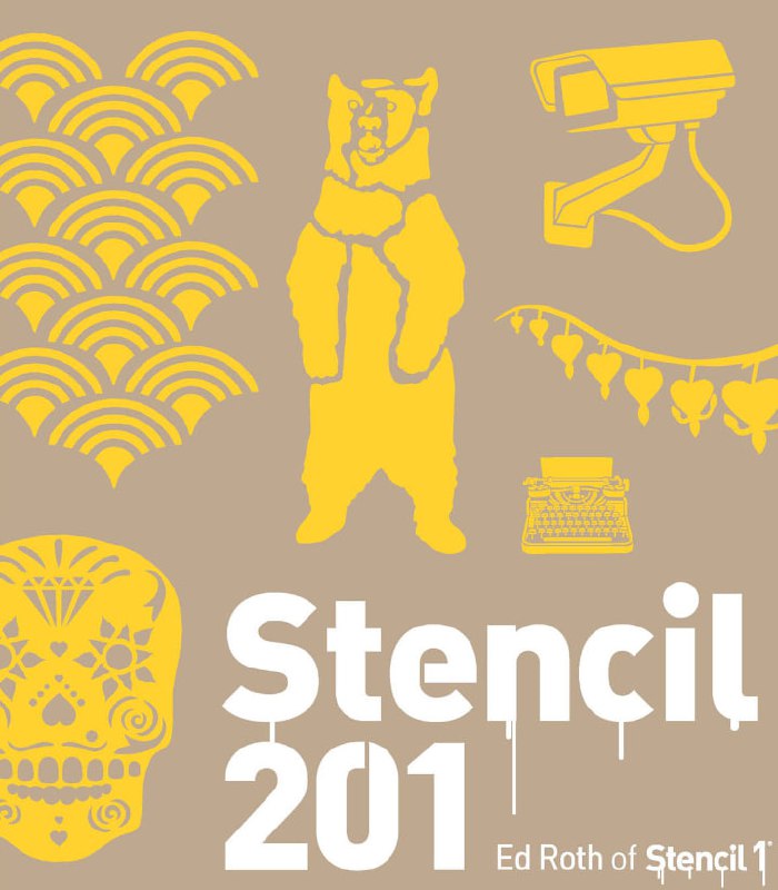 Portada ampliada de Stencil 201