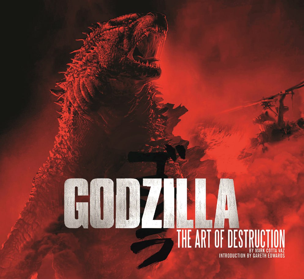 Portada ampliada de GODZILLA THE ART OF DESTRUCTION