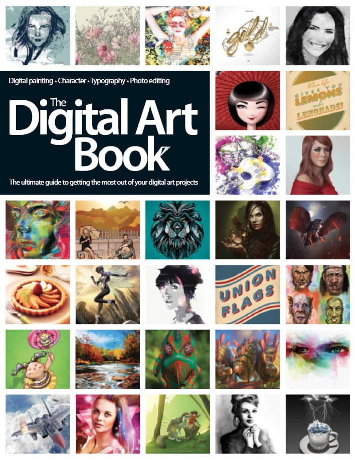 Portada ampliada de The Digital Art Book