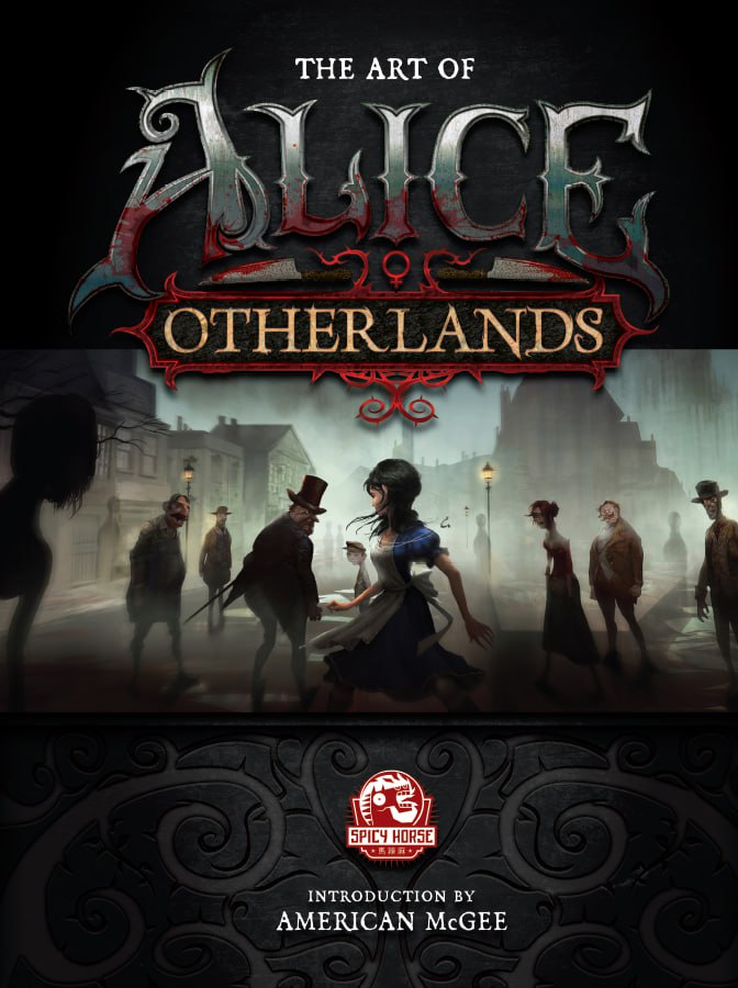 Portada ampliada de THE ART OF ALICE: OTHERLANDS