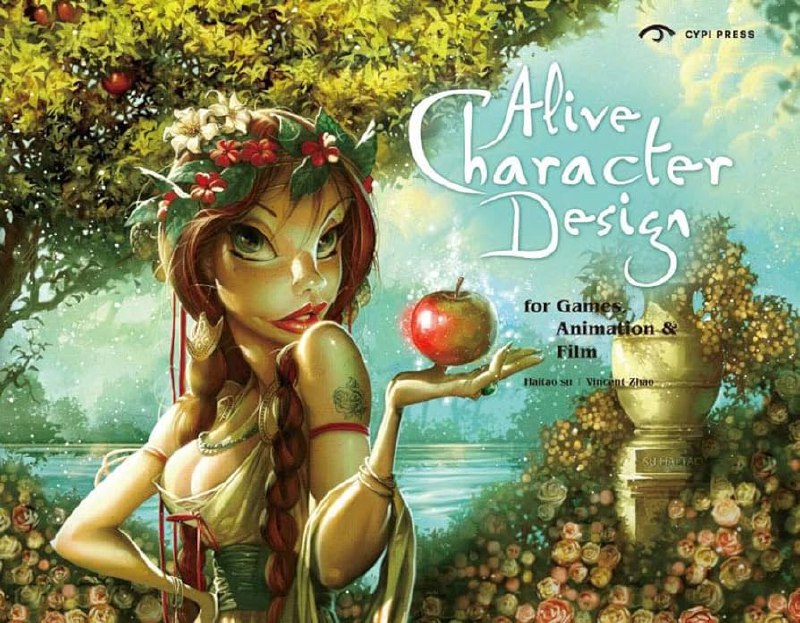 Portada ampliada de Alive Character Design