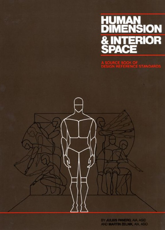 Portada ampliada de HUMAN DIMENSION & INTERIOR SPACE