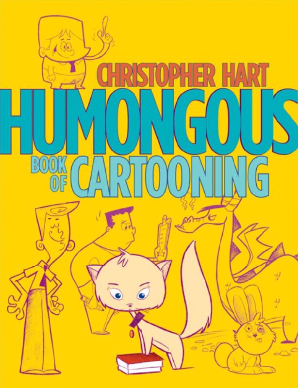 Portada ampliada de HUMONGOUS BOOK OF CARTOONING