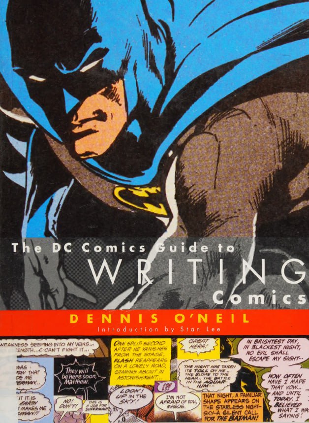 Portada ampliada de The DC Comics Guide to Writing Comics