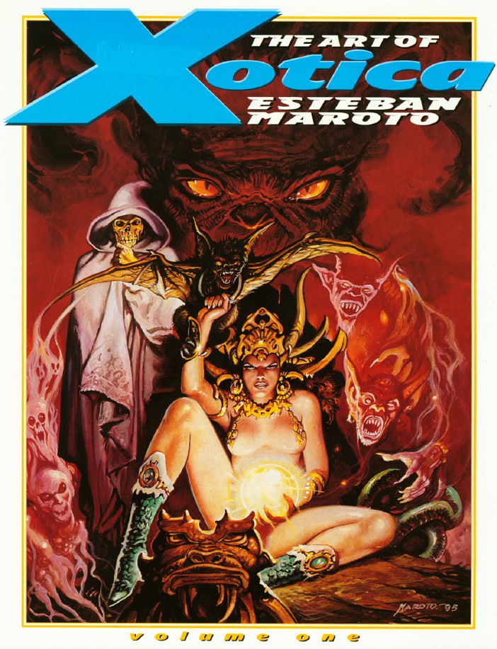 Portada ampliada de THE ART OF Xotica