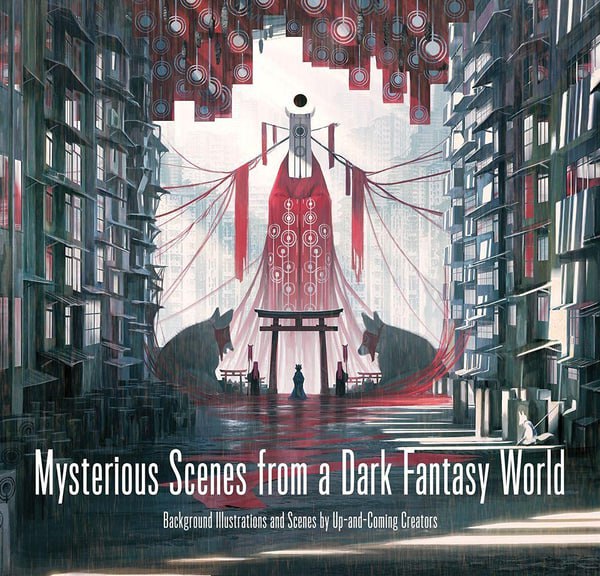 Portada ampliada de Mysterious Scenes from a Dark Fantasy World