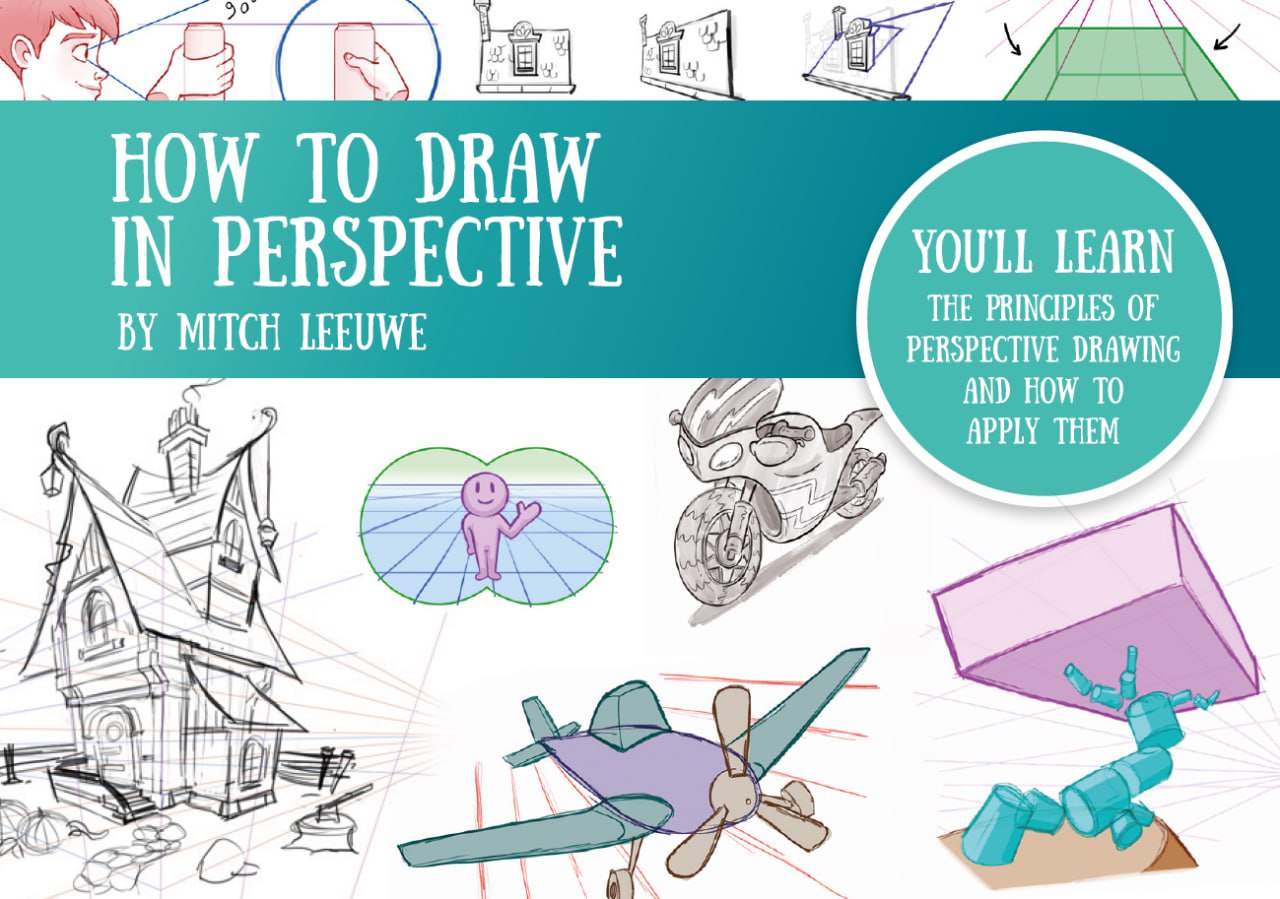 Portada ampliada de HOW TO DRAW IN PERSPECTIVE