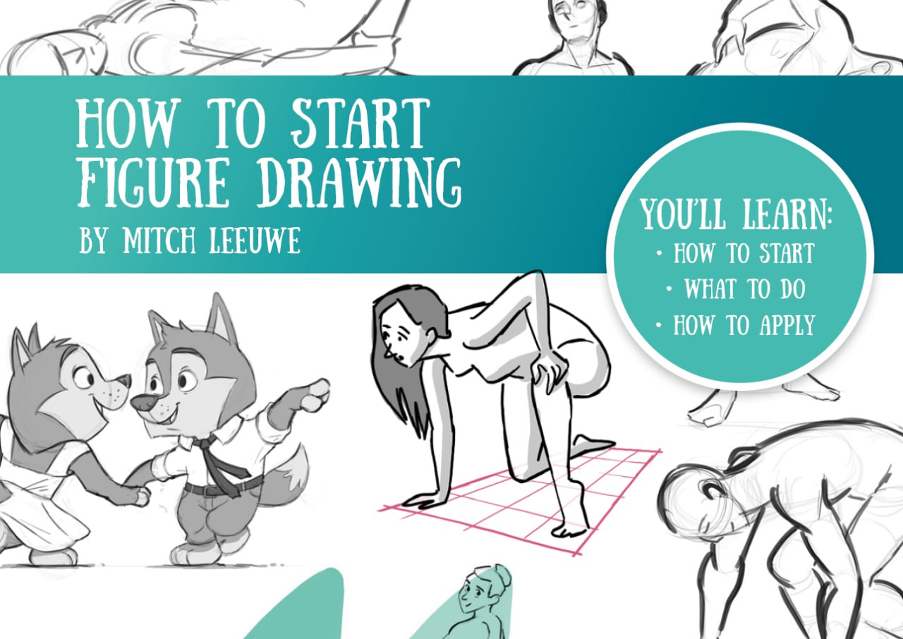 Portada ampliada de HOW TO START FIGURE DRAWING