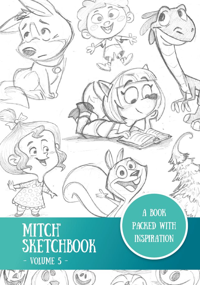 Portada ampliada de MITCH SKETCHBOOK