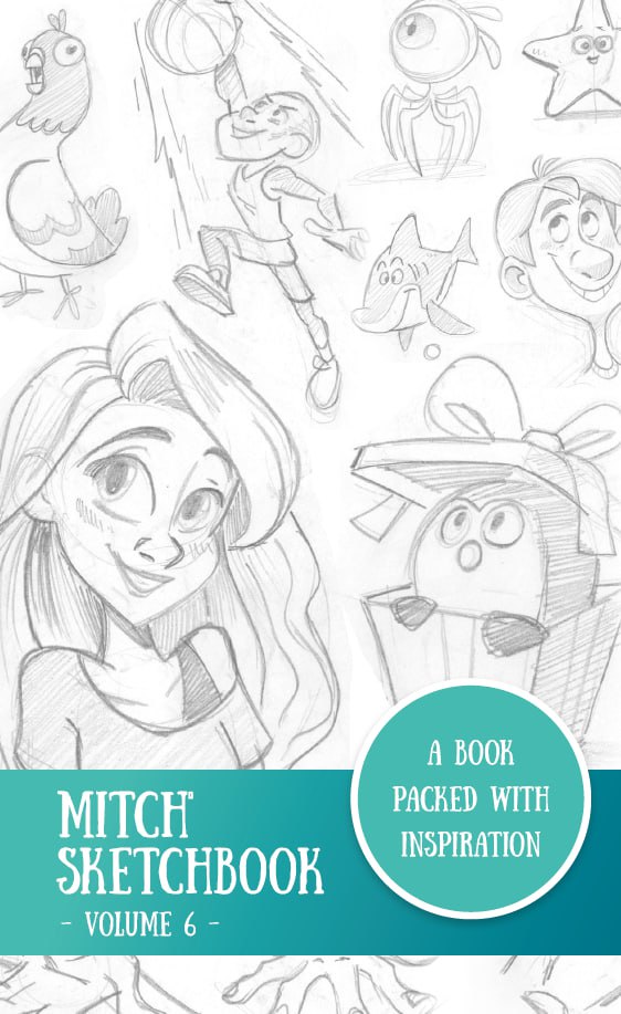 Portada ampliada de MITCH SKETCHBOOK VOLUME 6