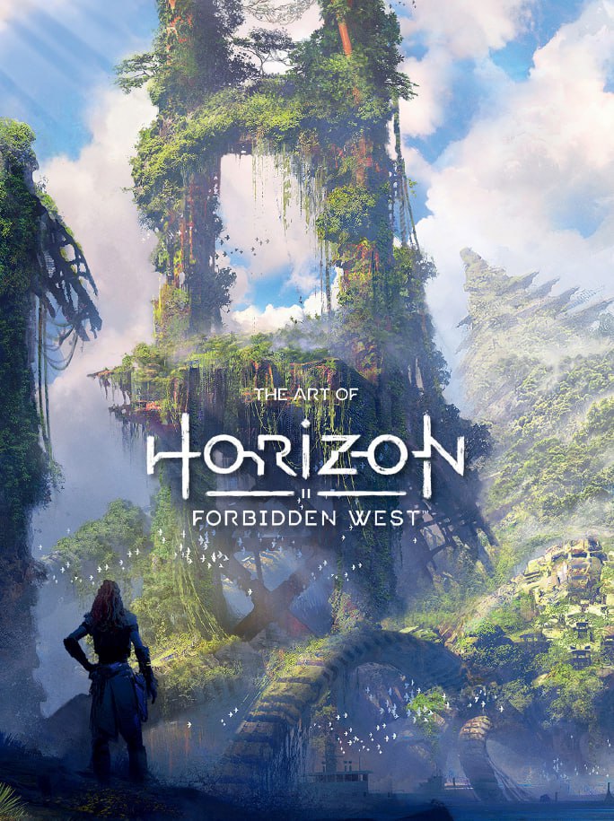 Portada ampliada de THE ART OF HORIZON FORBIDDEN WEST