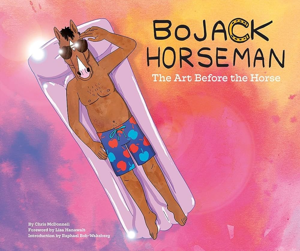 Portada ampliada de BoJack Horseman The Art Before the Horse