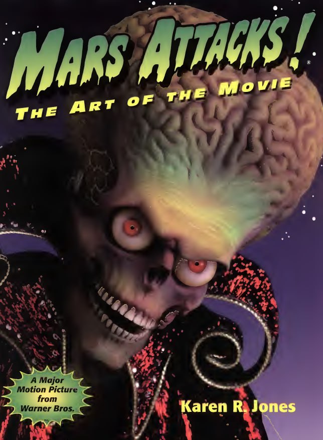 Portada ampliada de MARS ATTACKS! THE ART OF THE MOVIE
