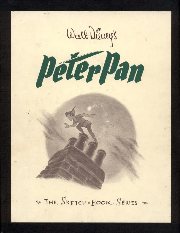 Portada ampliada de Peter Pan