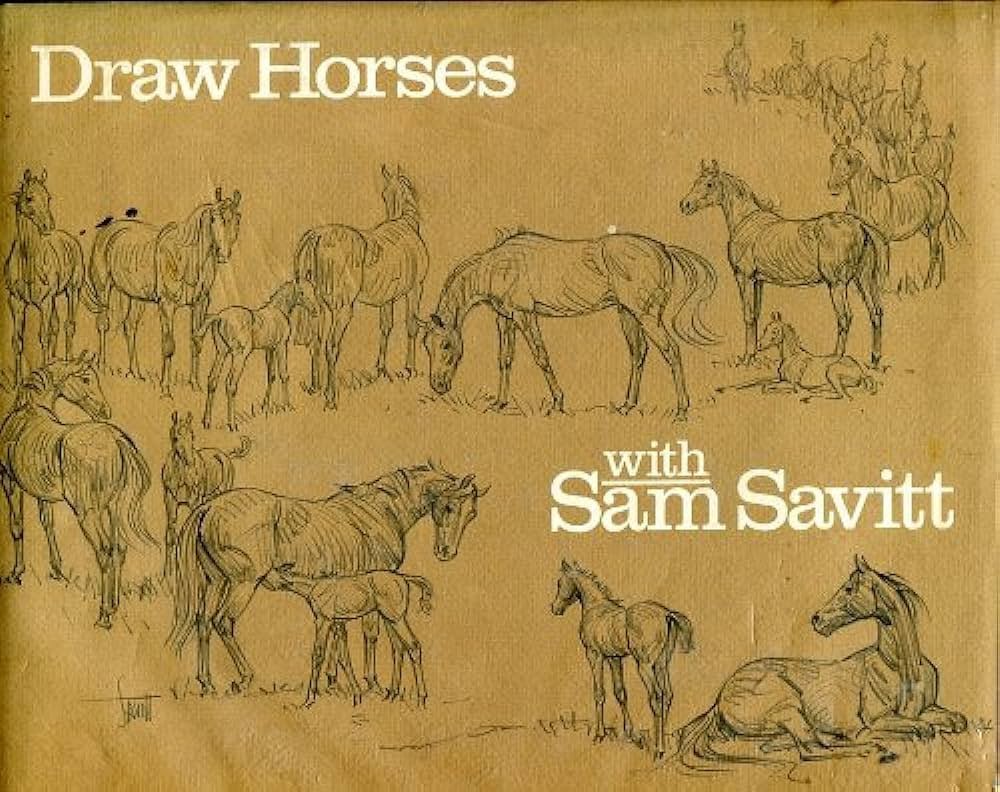Portada ampliada de Draw Horses