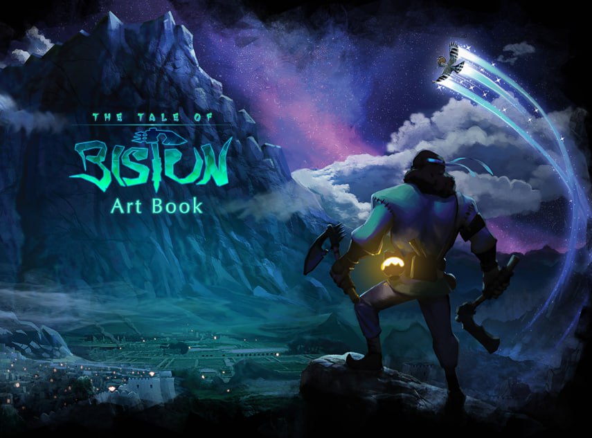 Portada ampliada de The Tale of Biston Art Book
