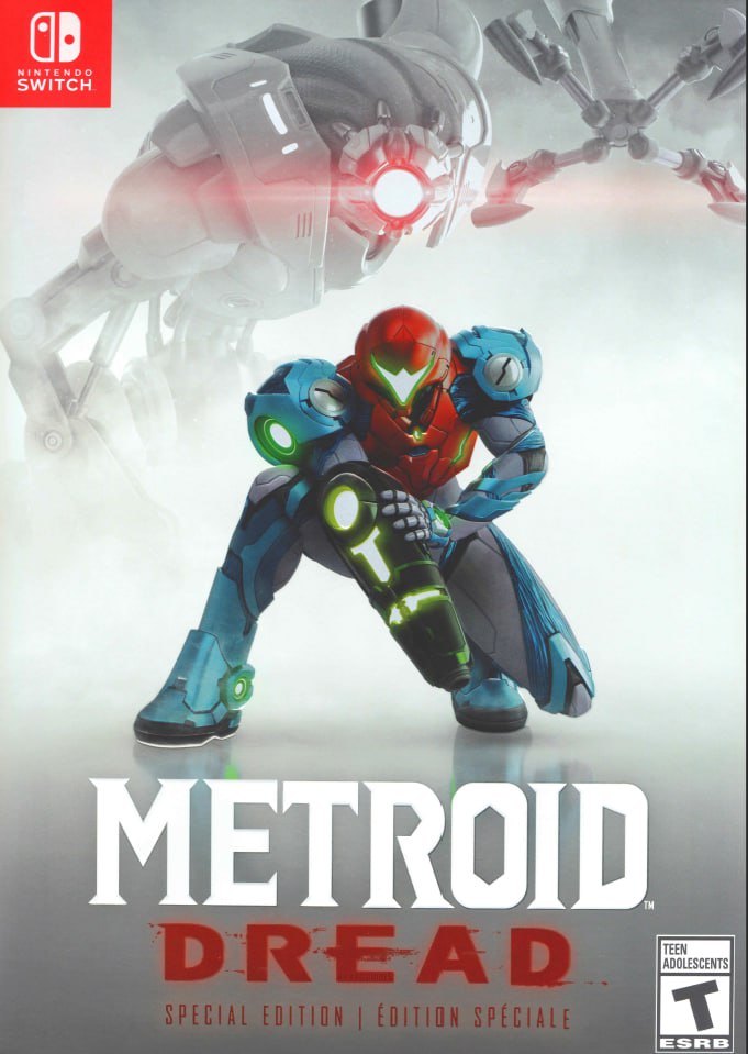 Portada ampliada de METROID DREAD