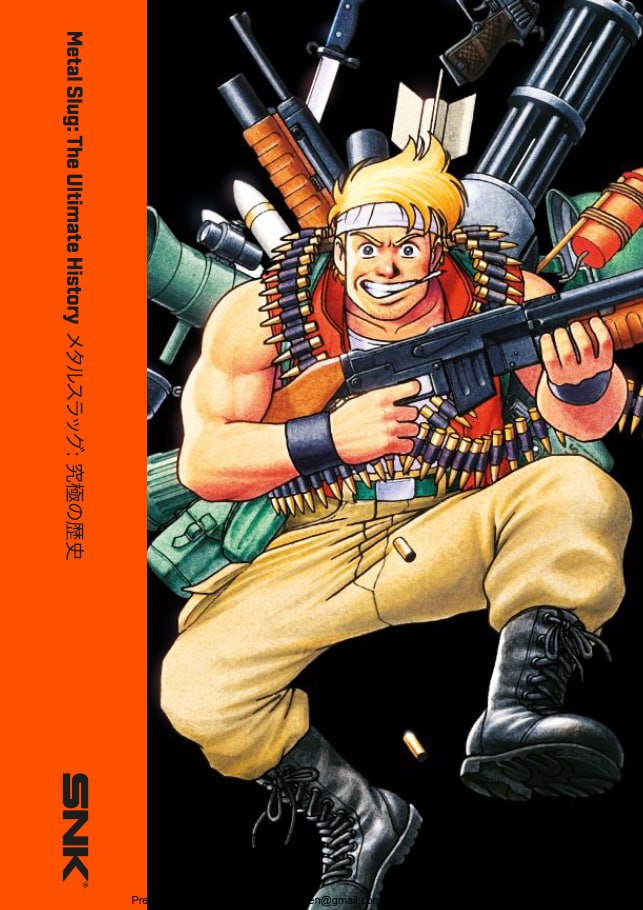 Portada ampliada de Metal Slug: The Ultimate History