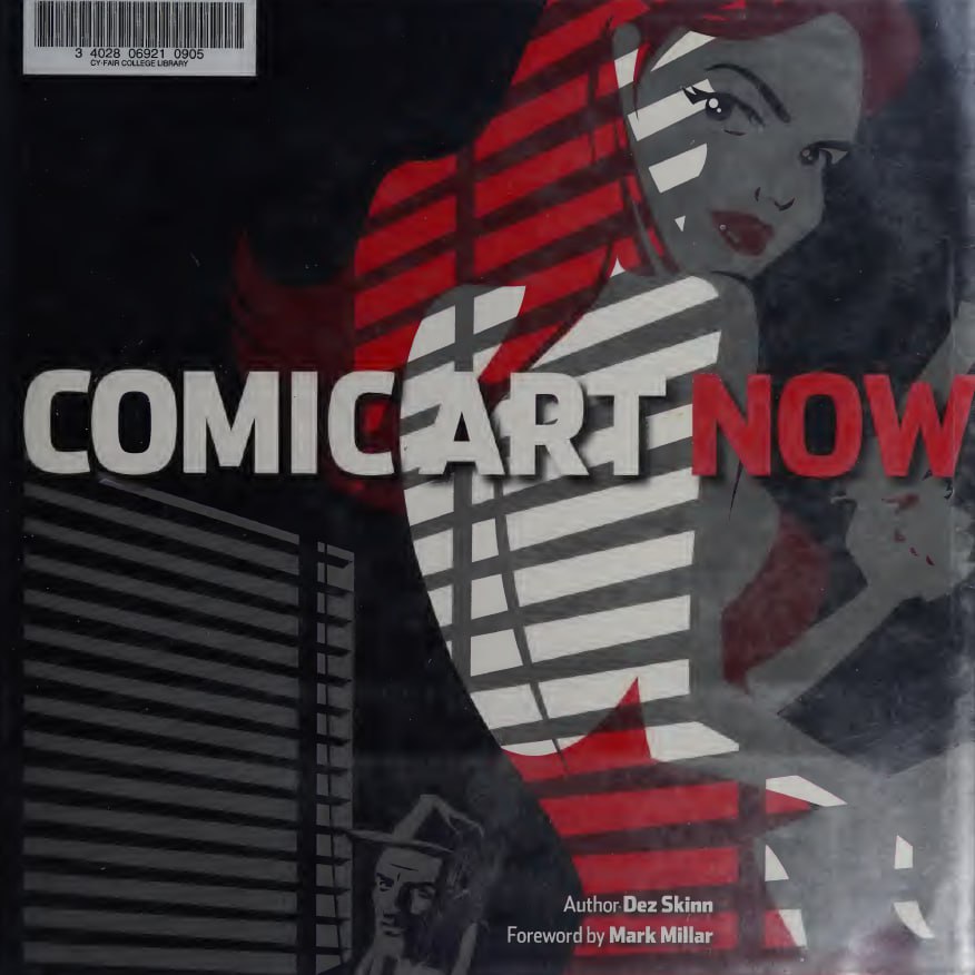 Portada ampliada de COMIC ART NOW