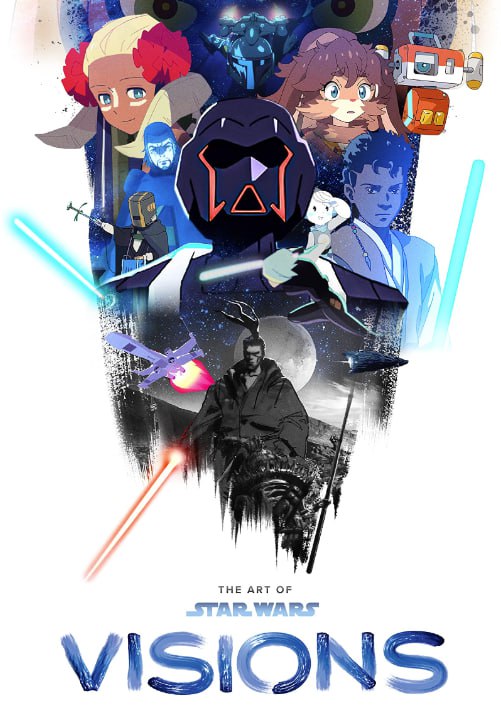 Portada ampliada de THE ART OF STAR WARS VISIONS