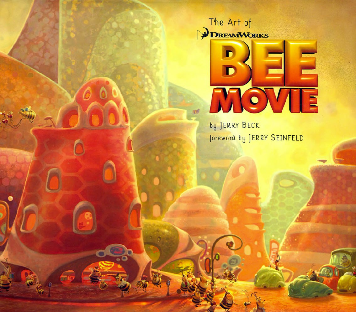 Portada ampliada de The Art of DreamWorks Bee Movie