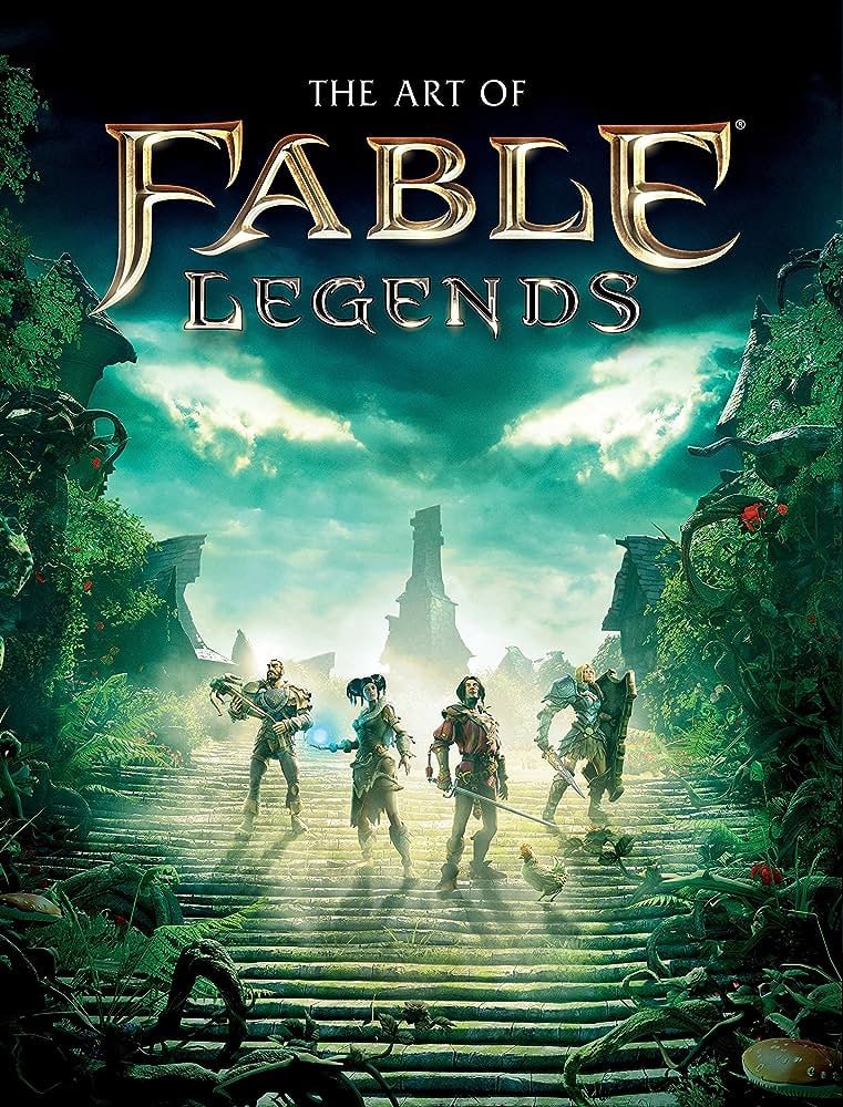 Portada ampliada de The Art of Fable Legends