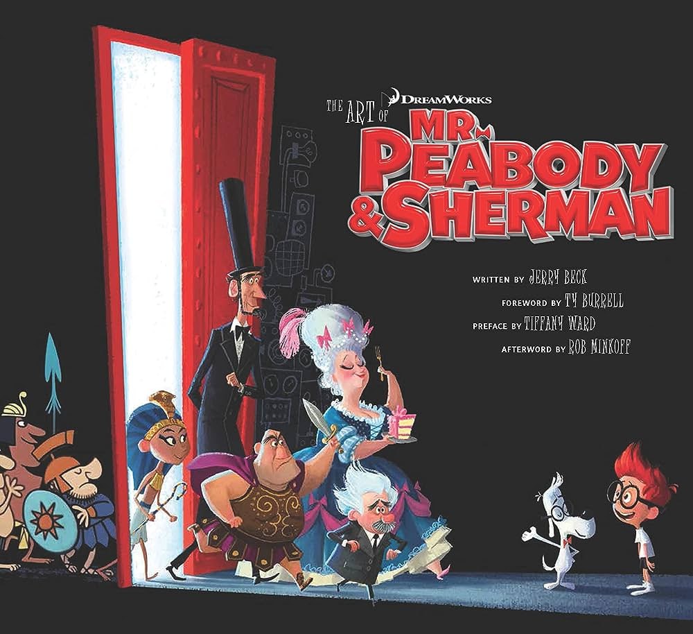 Portada ampliada de MR. PEABODY & SHERMAN