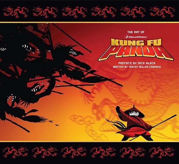 Portada ampliada de THE ART OF KUNG FU PANDA